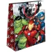 Luna: Torba prezentowa Marvel Avengers z wzorem superbohaterów 26x32x12cm zdjęcie 1