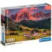 Magiczne dolomity 1000 elementów HQC puzzle z plakatem - Clementoni