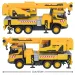 Majorette: Ciężarówka Volvo z dźwigiem, ze światłem i dźwiękiem, 22 cm - Simba Toys