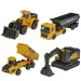 Majorette - Edycja Volvo zestaw 4 maszyn budowlanych - Simba Toys zdjęcie 2
