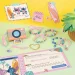 Make It Real: zestaw kreatywny Stitch z książką z zadaniami i do robienia bransoletek zdjęcie 4
