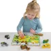 Małe ulubieńce grube drewniane puzzle w kształcie 8 elementów - Melissa & Doug zdjęcie 2
