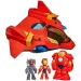 Marvel Iron Man i wspaniali przyjaciele - Zestaw zabawek z wielkim zbrojeniem Iron Jet - Hasbro zdjęcie 2