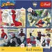 Marvel Spider-Man - 4 x 88 sztuk Premium Plus Kids puzzle - Trefl zdjęcie 2