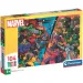 Marvel: Super Color Puzzle 104 elementów - Clementoni