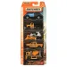 Matchbox: Zestaw 5 małych samochodów budowlanych 1/64 - Mattel