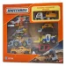Matchbox: Zestaw 8 małych samochodów z ekskluzywnym MBX Ranec koparką - Mattel
