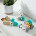 Melissa&Doug: Blockables - Zestaw zabawek drewnianych w kosmosie - Spin master zdjęcie 3