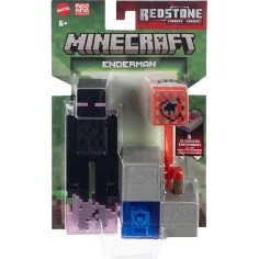 Minecraft: Figura postaci Enderman z akcesoriami - Mattel zdjęcie 1