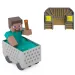 Minecraft RC zdalnie sterowany wózek górniczy z figurką Steve'a – Mattel zdjęcie 2
