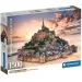 Mont Saint-Michel o zachodzie słońca, puzzle HQC kompaktowe 1500 elementów - Clementoni