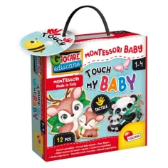 Montessori Baby Touch zwierzęta logiczne puzzle - Lisciani