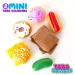 Mushmeez: DIY miękkie, squishy mini smakołyki zestaw 3 sztuk różne 1 sztuka zdjęcie 2