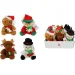 Nicotoy: Pluszowa figurka świąteczna w różnych wersjach 1szt 18cm - Simba Toys