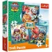 Paw Patrol Wyspa Dinozaurów - 3 w 1 20, 36, 50 elementów puzzle - Trefl zdjęcie 1
