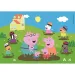 Peppa Świnka Wesołe skakanie po kałużach 104 elementy maxi puzzle – Clementoni zdjęcie 2
