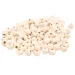 PlayBox: Drewniane koraliki naturalne, rozmiar 10 mm, opakowanie 100 sztuk