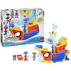 Spidey i super-kumple Waterwebs: zestaw zabawkowy piracki statek Spidey - Hasbro zdjęcie 1