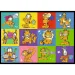 Przygody Garfielda 4x250 sztuk puzzli - Trefl zdjęcie 2