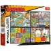 Przygody Garfielda 4x250 sztuk puzzli - Trefl zdjęcie 1