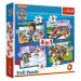 Psi Patrol 4 w 1 puzzle 70-54-48-35 elementów - Trefl