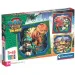 Paw Patrol Film Dino 3x48szt Supercolor puzzle - Clementoni