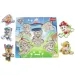 Psi Patrol drewniane puzzle z kształtami - Trefl