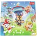Psi Patrol drewniane puzzle z kształtami - Trefl