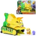 Psi Patrol Film Dino: Chomp & Rescue gryzący pojazd z figurką Rubble - Spin Master zdjęcie 1