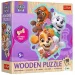 Paw Patrol - Wesoła ekipa - 50 elementowa drewniana układanka - Trefl zdjęcie 1