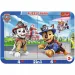 Psy Patrol bohaterowie psów 2 w 1 ramkowe puzzle dla niemowląt - Trefl