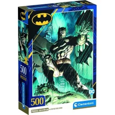 Puzzle DC Comics Batman w deszczu 500 elementów - Clementoni