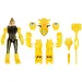 Quantum Heroes: Dinoster Delby figurka akcji z żółtą zbroją 20 cm zdjęcie 2