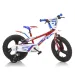 Rower dziecięcy Mountain Bike R1 czerwono-niebieski w rozmiarze 16" - rower Dino Bikes