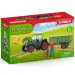 Schleich: Farm World - Zestaw zabawkowy z ciągnikiem i przyczepą (42608) zdjęcie 1