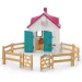 Schleich: Horse Club - Rozkładana stajnia z zestawem z końmi (42703) zdjęcie 4