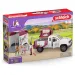 Schleich: Horse Club - Zestaw do zabawy Mobilny weterynarz z przyczepą (42704)