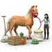 Schleich: Zestaw do pielęgnacji koni Emily (42797) zdjęcie 2