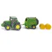 SIKU traktor John Deere z prasą do bel 1/72 zdjęcie 1