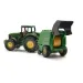 SIKU traktor John Deere z prasą do bel okrągłych 1/72