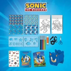 Sonic Kreatywny zestaw kolorowanek w torbie – Lisciani zdjęcie 3