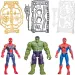 Spider-Man Nowy dzień: ActionVerse Figurki Akcji 3-częściowy zestaw – Hasbro zdjęcie 2