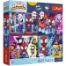Spidey i przyjaciele - 4 x 88 sztuk Premium Plus Kids puzzle - Trefl zdjęcie 1