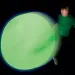 Super Glo Wubble świecąca piłka-balon w kolorze zielonym, 75 cm