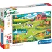 Supercolor Puzzle 30 elementów - Farma zwierząt - Clementoni