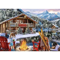 Święta w górach 2x500szt puzzli - Trefl zdjęcie 3