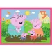 Świnka Peppa - 4 w 1 12,15,20,24 sztukowe puzzle - Trefl zdjęcie 4