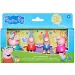 Świnka Peppa: Zestaw 4 figurek Rodzinna Impreza - Hasbro