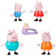 Świnka Peppa: Zestaw figurek rodziny Peppy - Hasbro zdjęcie 2