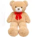 Teddy Greetings: Honey Hugs pluszowy miś czerwony w pudełku prezentowym 120cm